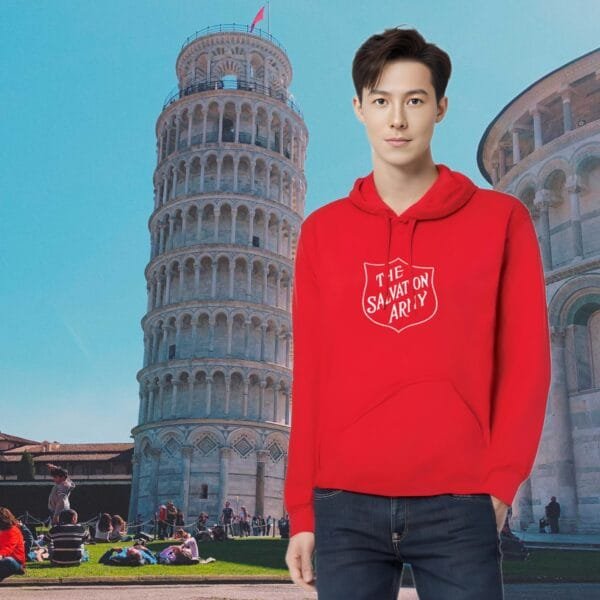Hoodie Red Shield - Gambar 2