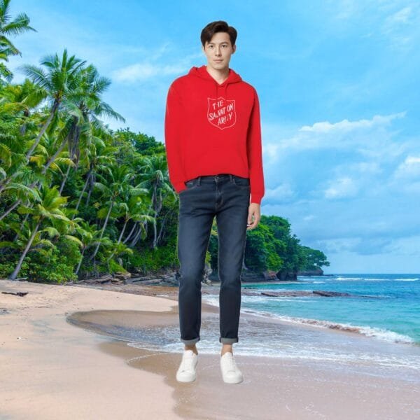 Hoodie Red Shield - Gambar 5