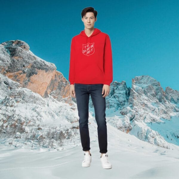 Hoodie Red Shield - Gambar 7