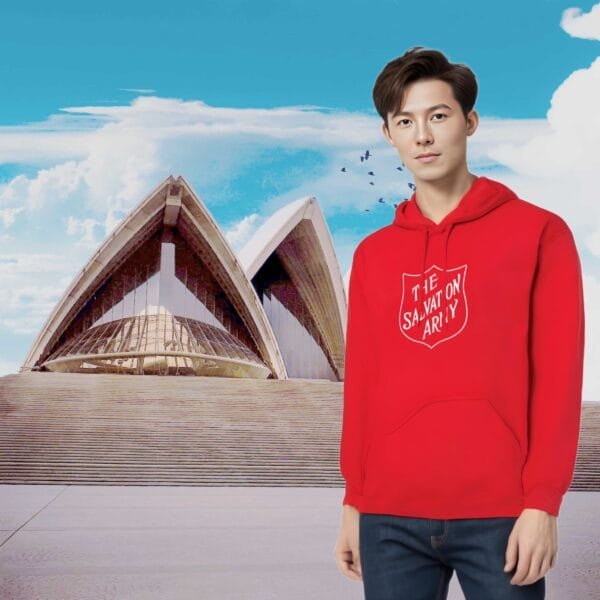 Hoodie Red Shield - Gambar 8