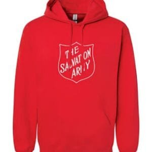 Hoodie Red Shield