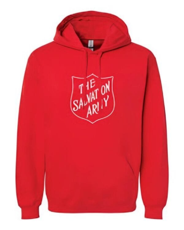 Hoodie Red Shield