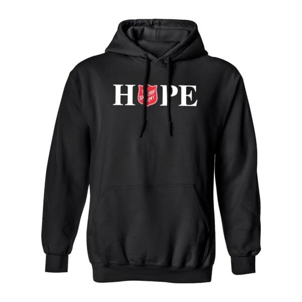 Hoodie Red Shield Hope (Logo Tengah)