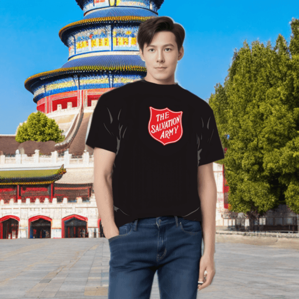 T-Shirt Red Shield - Gambar 3