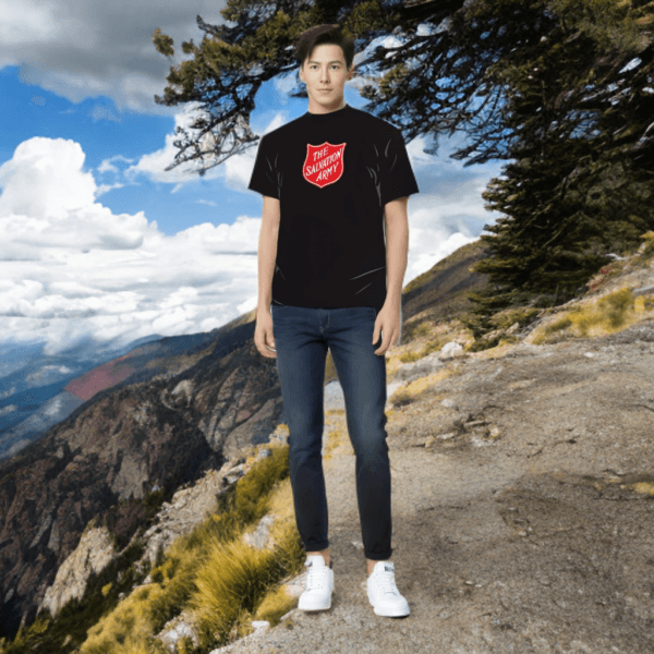 T-Shirt Red Shield - Gambar 7