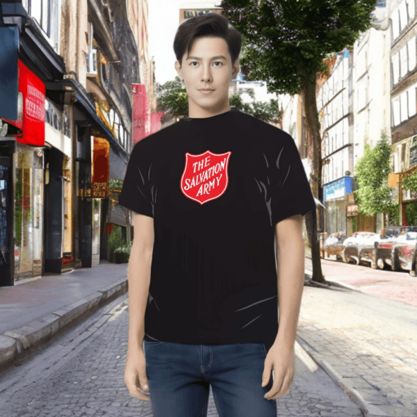 T-Shirt Red Shield - Gambar 4