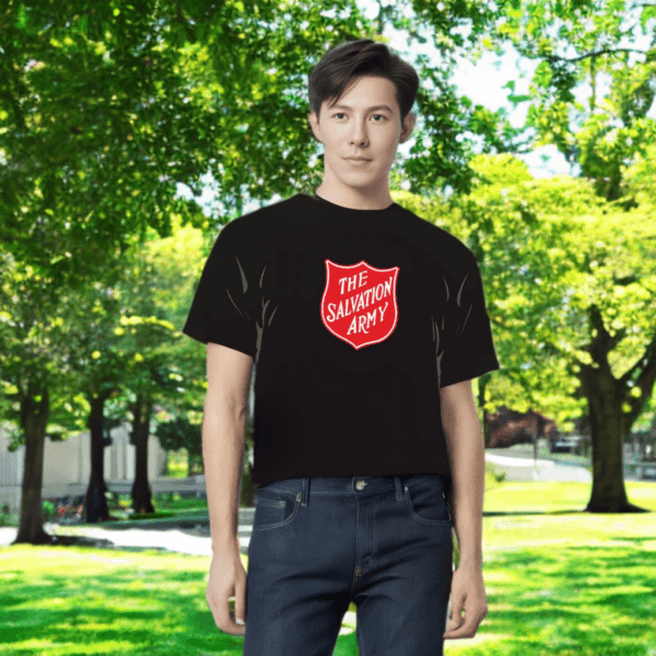 T-Shirt Red Shield - Gambar 5