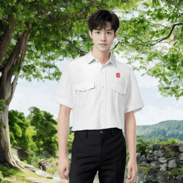 Seragam Pria Lengan Pendek Red Shield - Gambar 6
