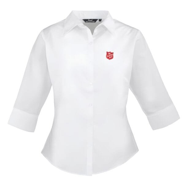 Seragam Blus Wanita Lengan 3/4 Red Shield