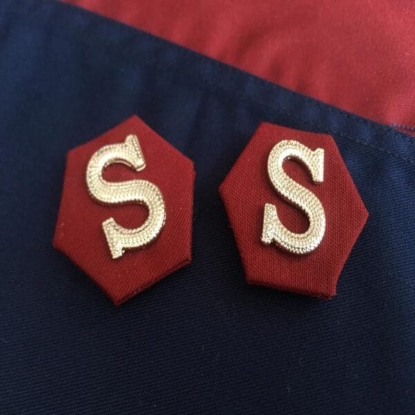S Enamel Opsir (Sepasang) - Gambar 2