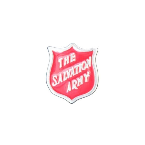 Pin Red Shield