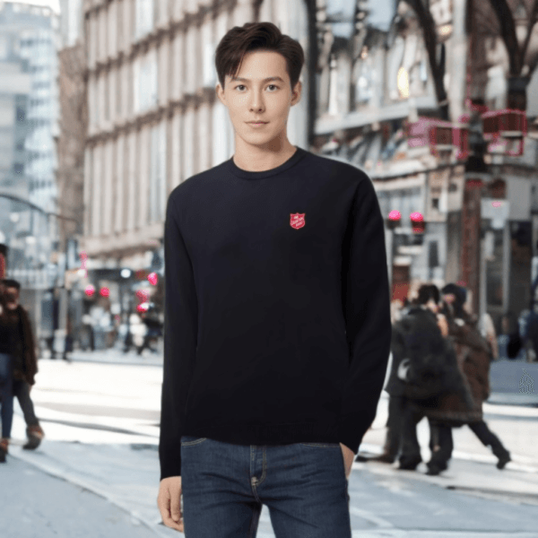 Sweater  Red Shield Pria - Gambar 8