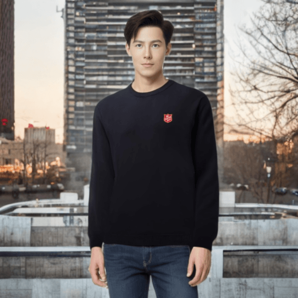 Sweater  Red Shield Pria - Gambar 2